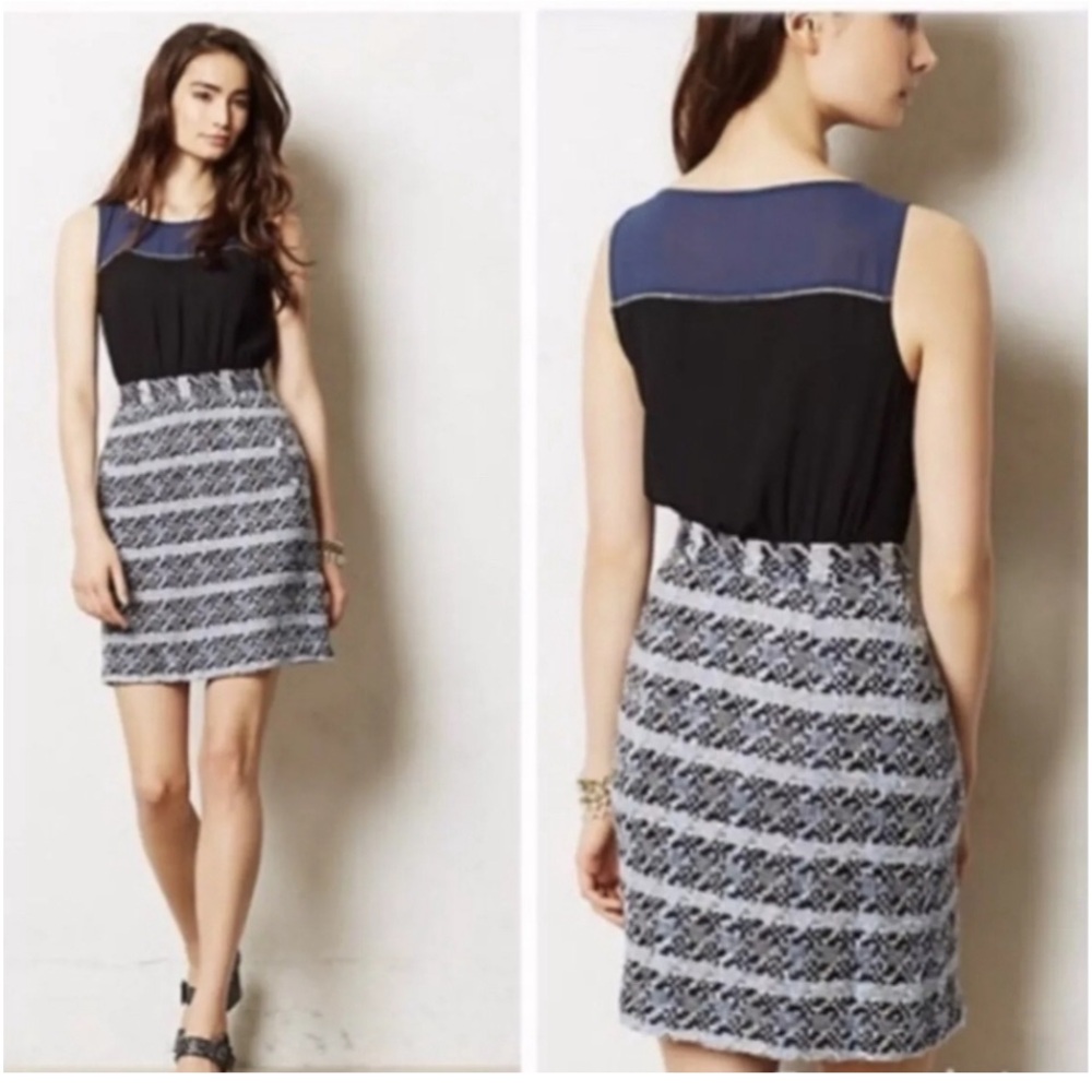 Anthropologie Moulinette Soeurs Carrington Felicity
Tweed Dress Size 2.